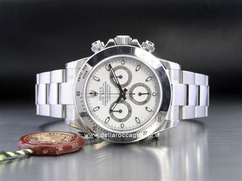 daytona 116520 bianco o nero|2008 rolex daytona 116520.